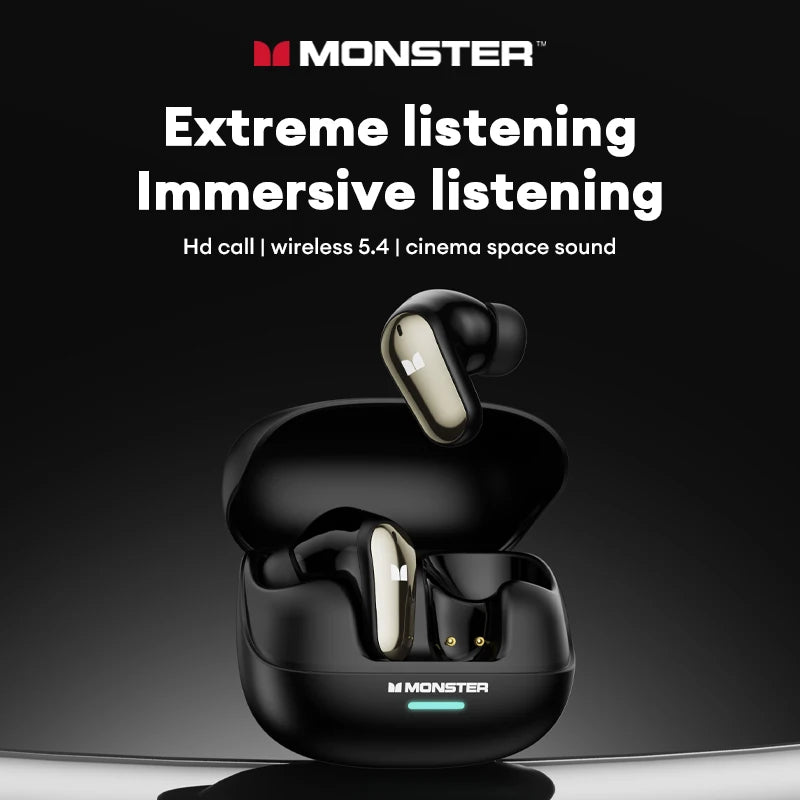 Auriculares Bluetooth Monster MQT52 TWS con Micrófono