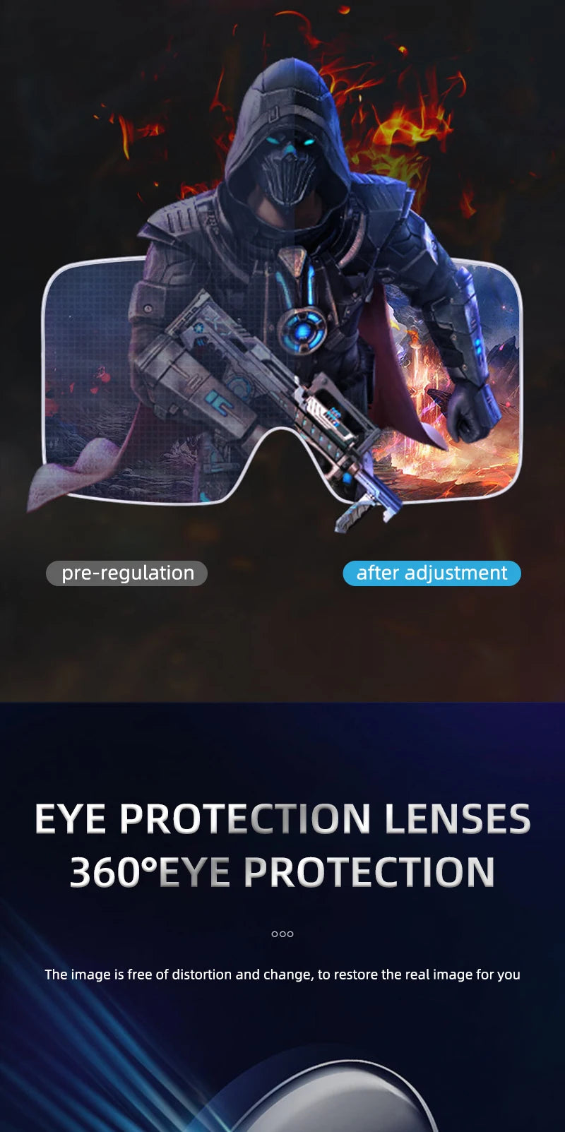 Gafas de Realidad Virtual 3D VR, Auriculares para Smartphone, Casco, Lentes para Teléfono Móvil, Dispositivo con Controlador para Videojuegos
