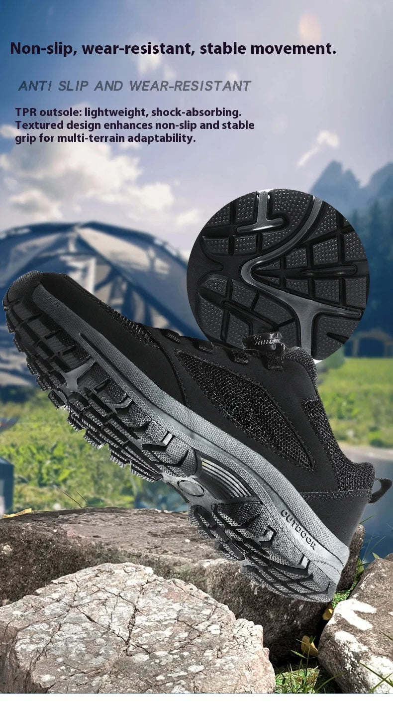 Zapatillas Deportivas Hombre con Hebilla Giratoria - Senderismo 39-48