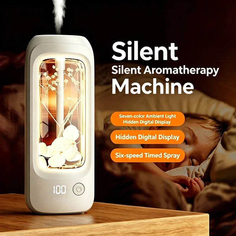 Difusor de Aroma Automático con 6 Modos para Hogar, Hotel y Baño