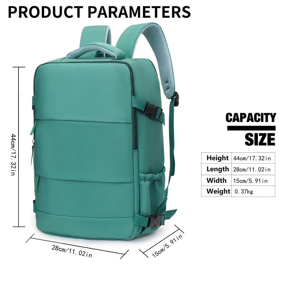 Mochila Liviana de Viaje Unisex Gran Capacidad Varios Colores