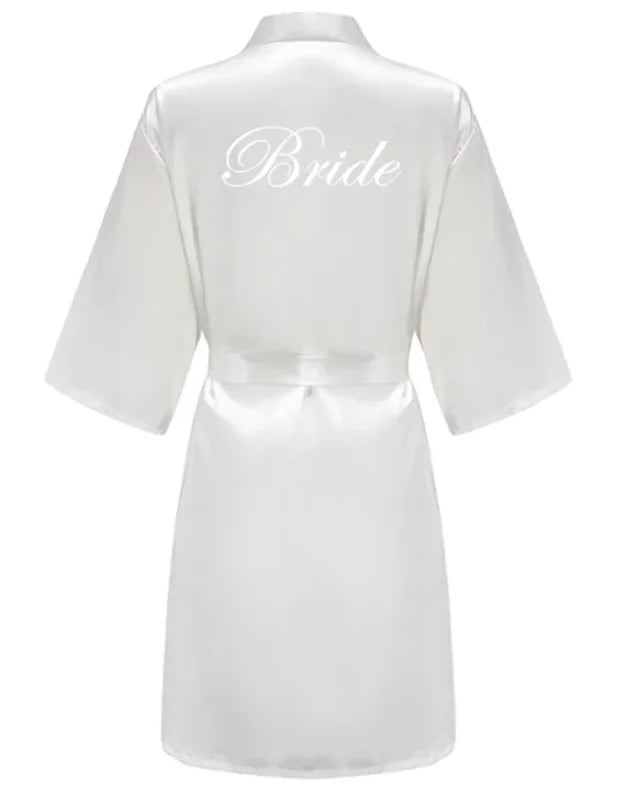 Bata de Satén para Mujer – Ropa de Dormir Talle Grande