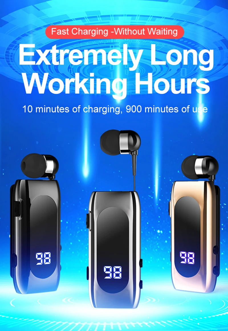 K55 Auriculares Bluetooth con Pantalla LED Digital