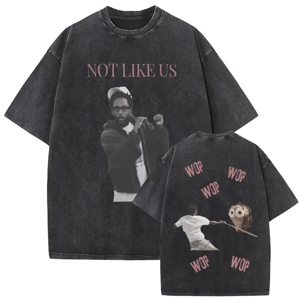Camiseta Vintage Kendrick Lamar, Hip Hop Oversize, Unisex