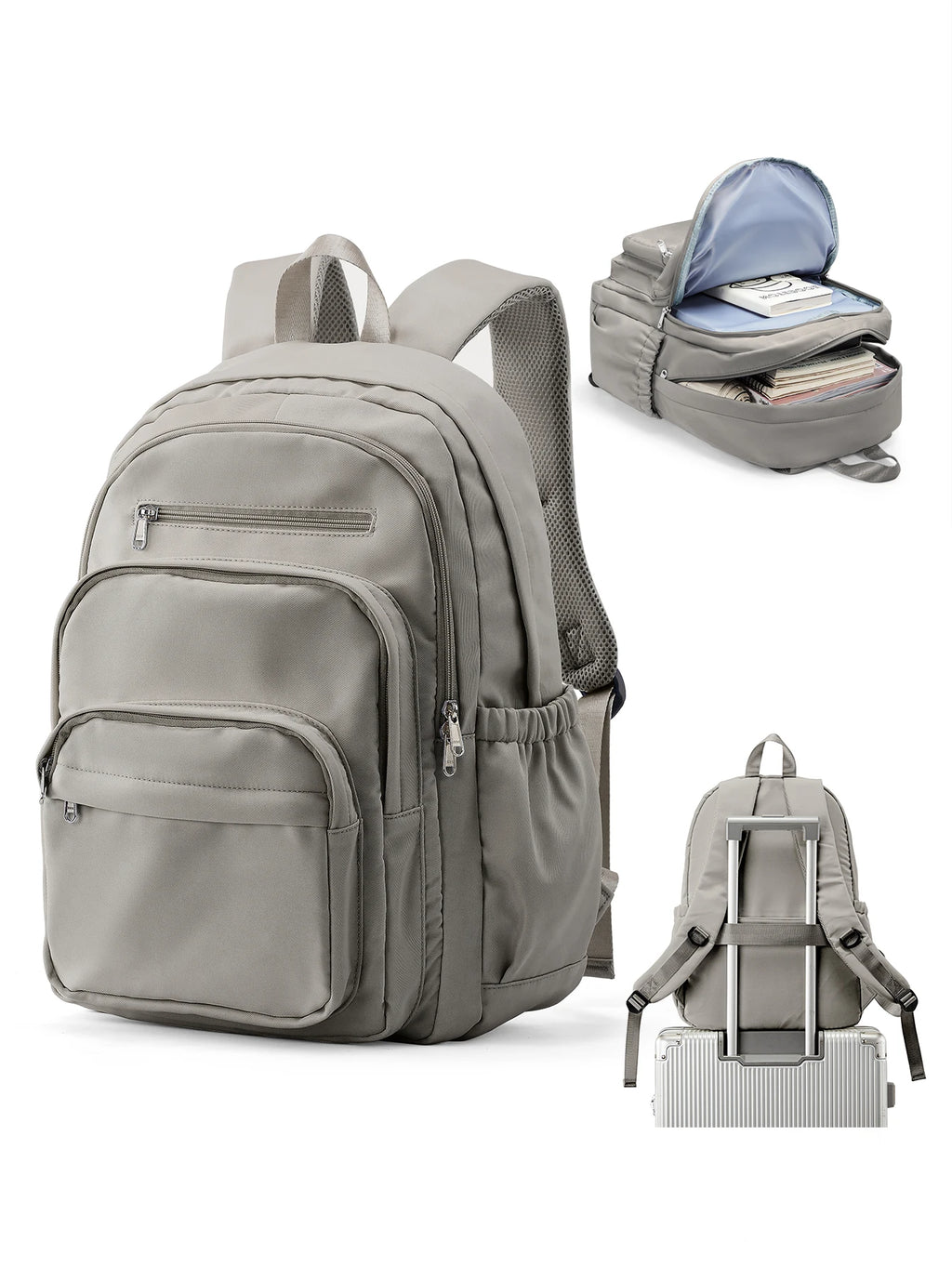 Mochila para niñas y adolescentes, mochilas escolares de viaje, mochila para niños, mochilas escolares informales, mochila bonita con múltiples bolsillos para libros