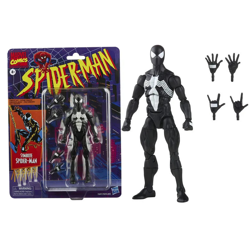 Hasbro Deadpool 80 aniversario limitado Spider Man Venom Kraven 2099 Peter Parker leyenda figura de acción colección de modelos de Anime