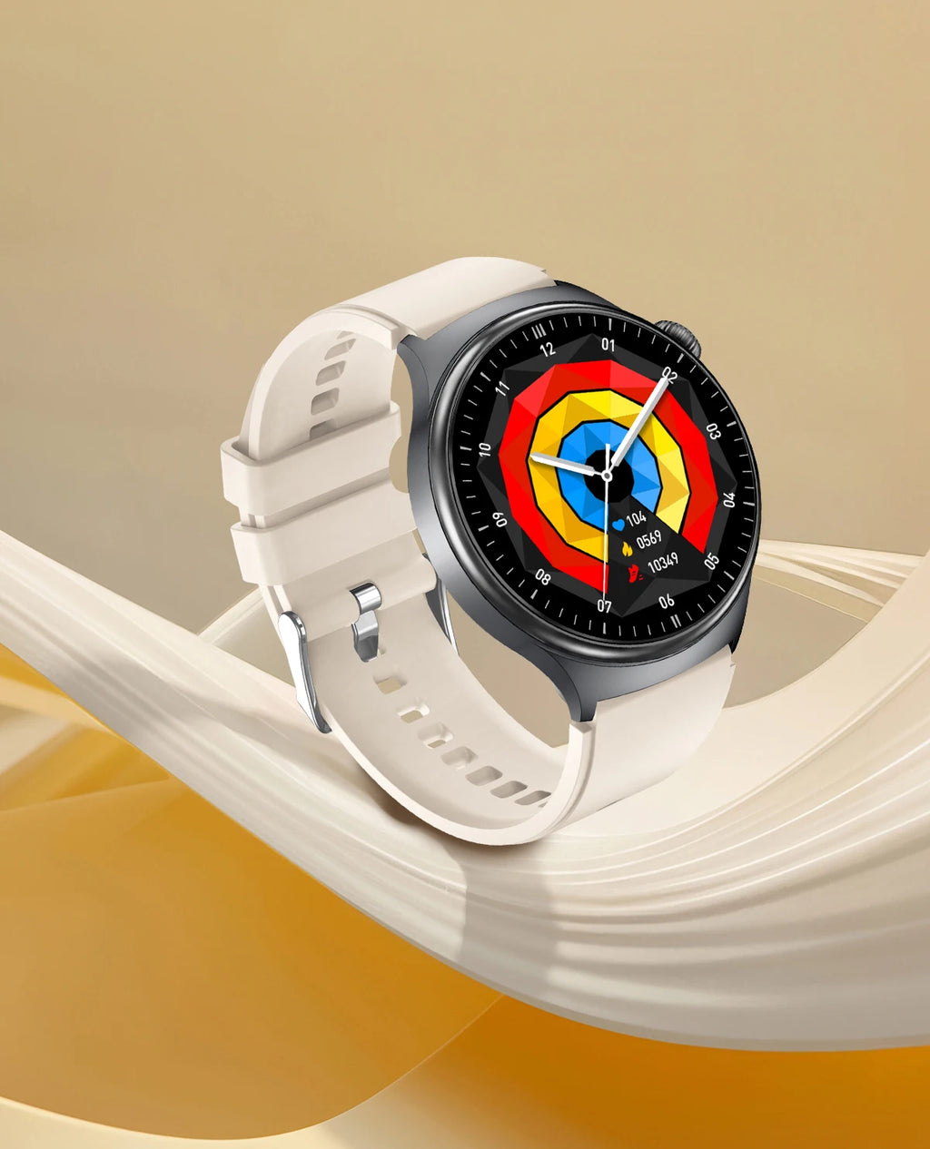 Reloj Inteligente con ECG, Grasa Corporal y Presión Arterial AMOLED