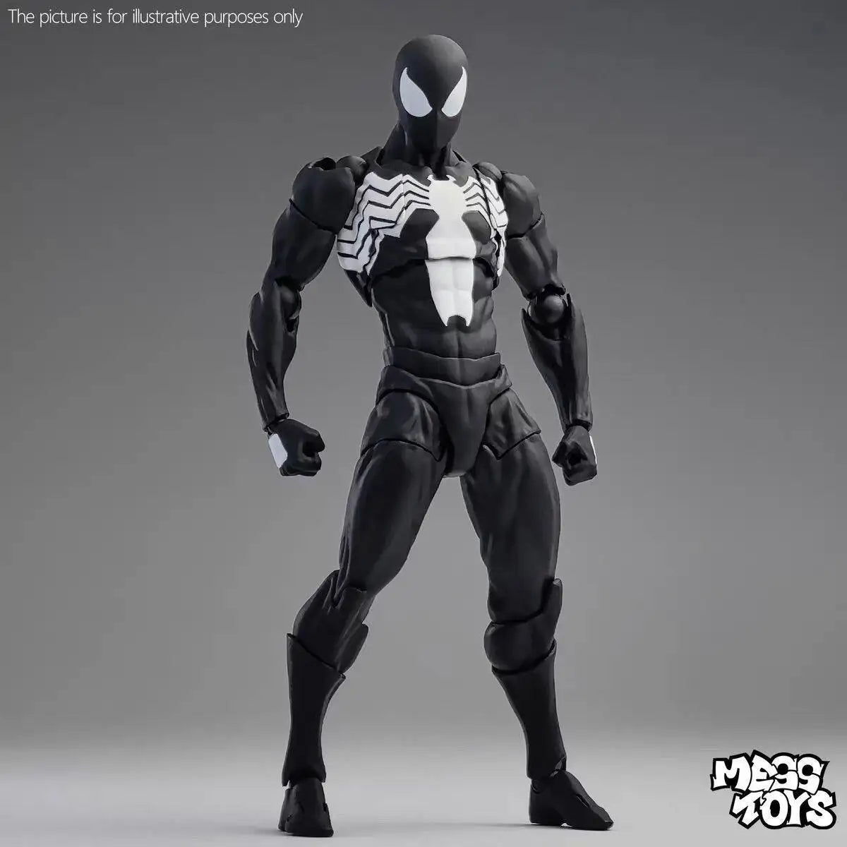 Figura de Acción de 16 cm de Spider-Man Venom Symbiote Kaine Parker Scarlet Spider con Traje Negro y Rojo, Modelo de Anime, Juguetes Coleccionables