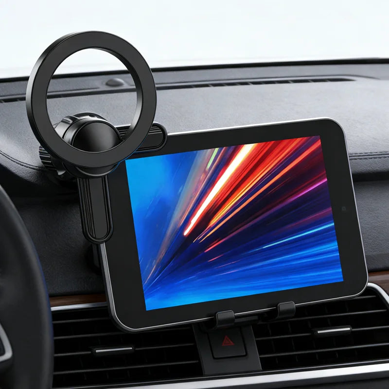 Soporte Magnético Universal para Teléfono de Coche 360 ° Soporte Giratorio para Pantalla para iPhone 17 16 15 14 MagSafe Xiaomi, Soporte Básico para Teléfono de Coche