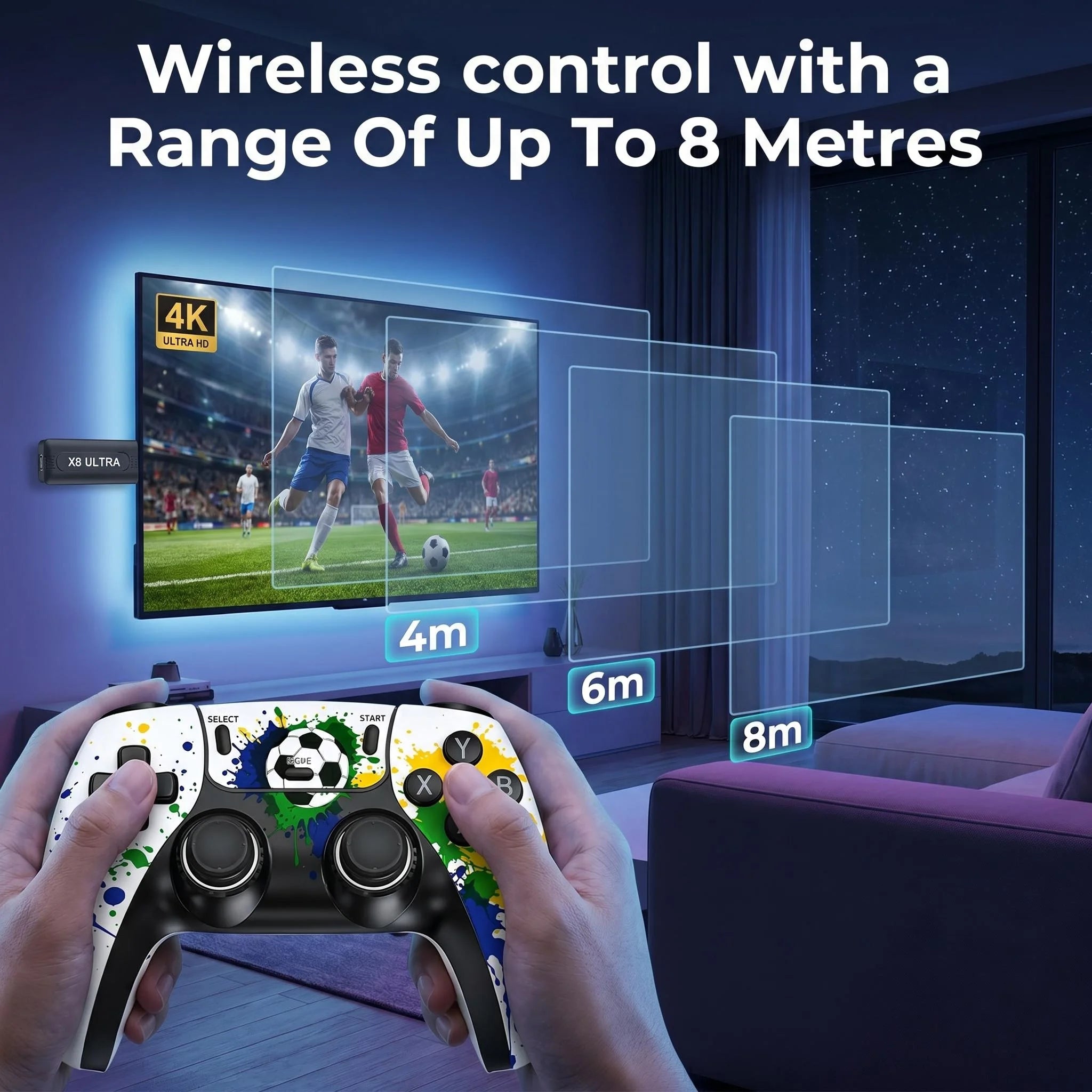 Consola de Juegos Retro 4K HD +50000 Juegos
