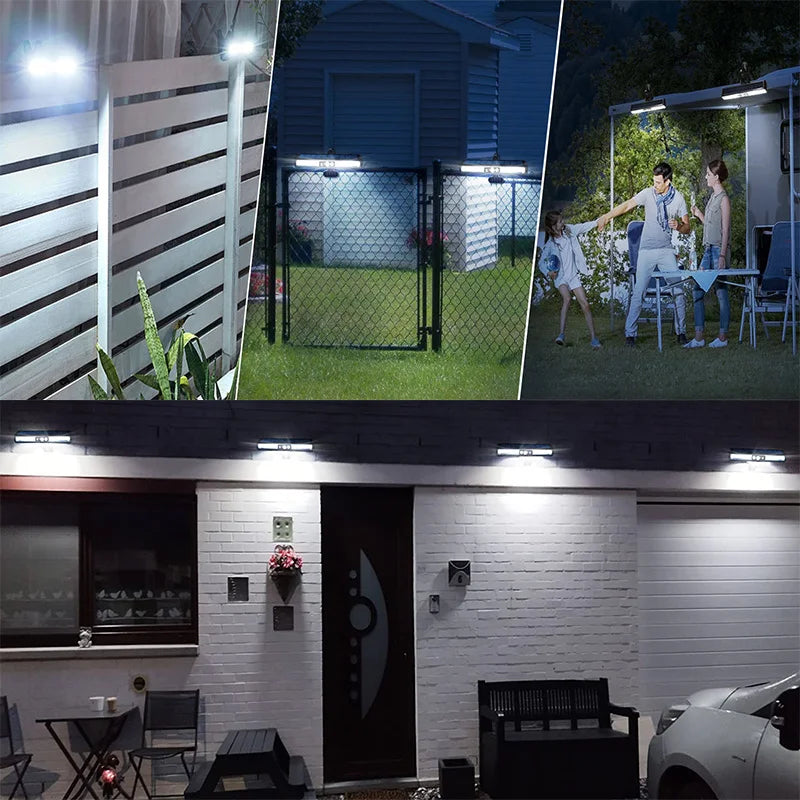 Luces Solares con Sensor de Movimiento para Valla