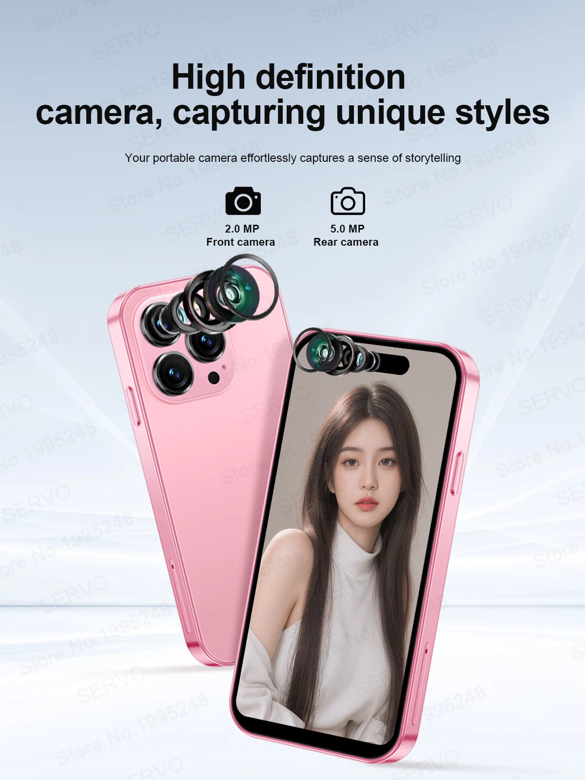 SERVO S16 Mini Android 12,0 teléfono inteligente 4G LTE 16GB/64GB Play Store WhatsAPP WiFi desbloqueo Facial teléfonos móviles de bolsillo pantalla de 4,0"