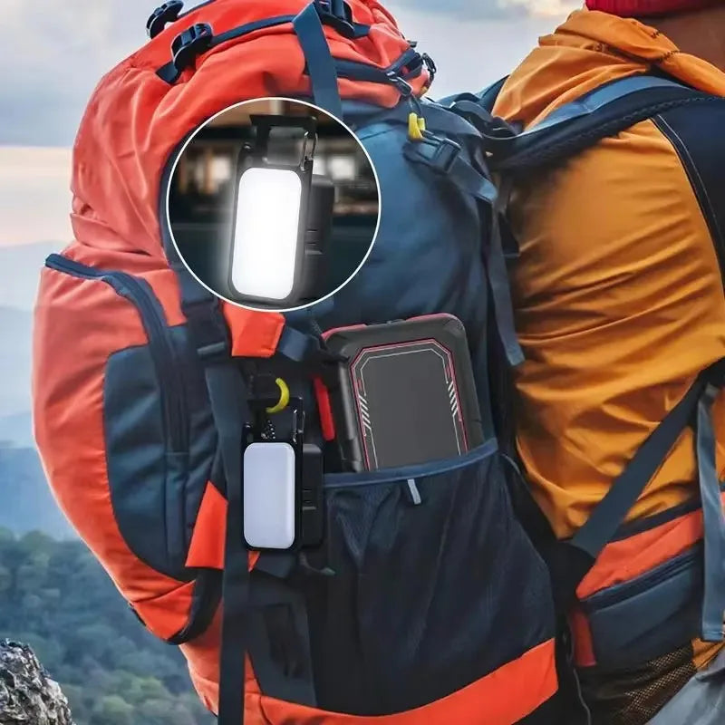 Mini Mochila Linterna LED para Camping y Senderismo
