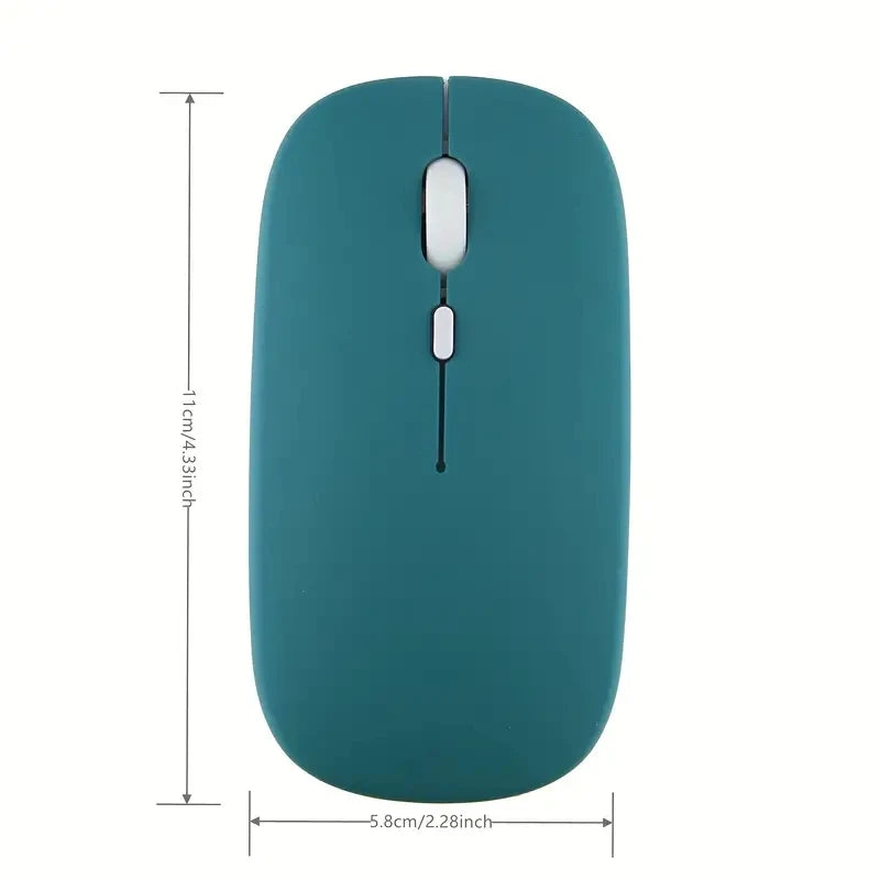 Ratón inalámbrico compatible con Bluetooth para iPad, Samsung, Huawei, Android, Windows, tableta, batería, ratón para ordenador portátil