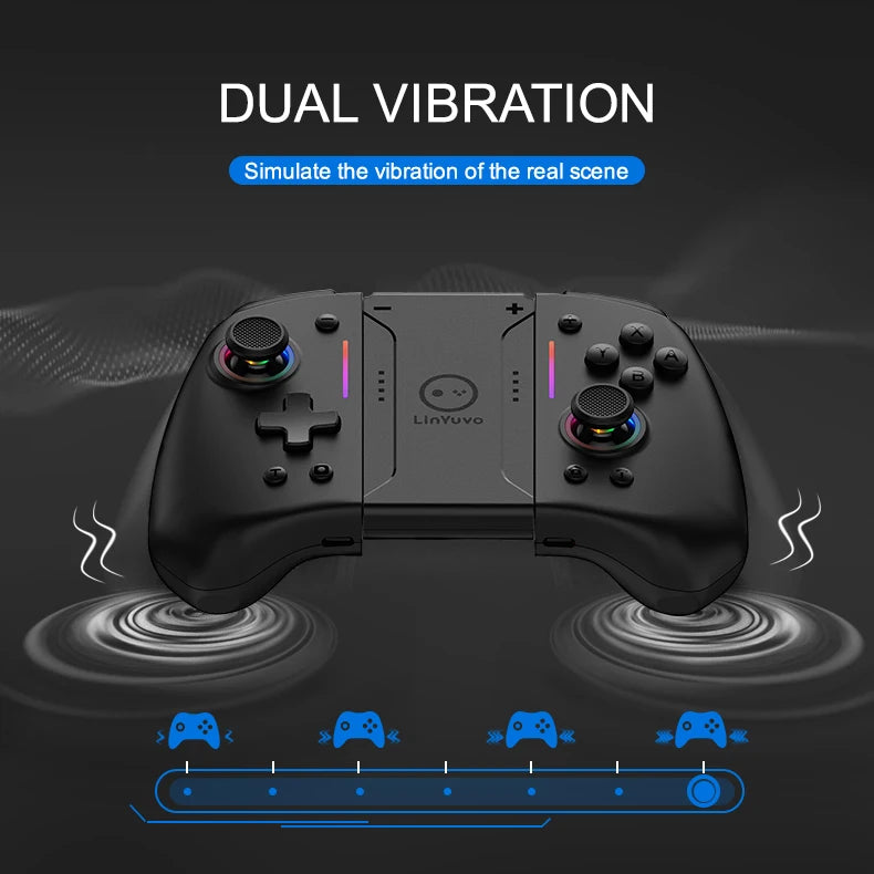 Control inalámbrico Bluetooth para Nintendo Switch, OLED y Lite, mando de juegos, mando, accesorios para juegos Hall