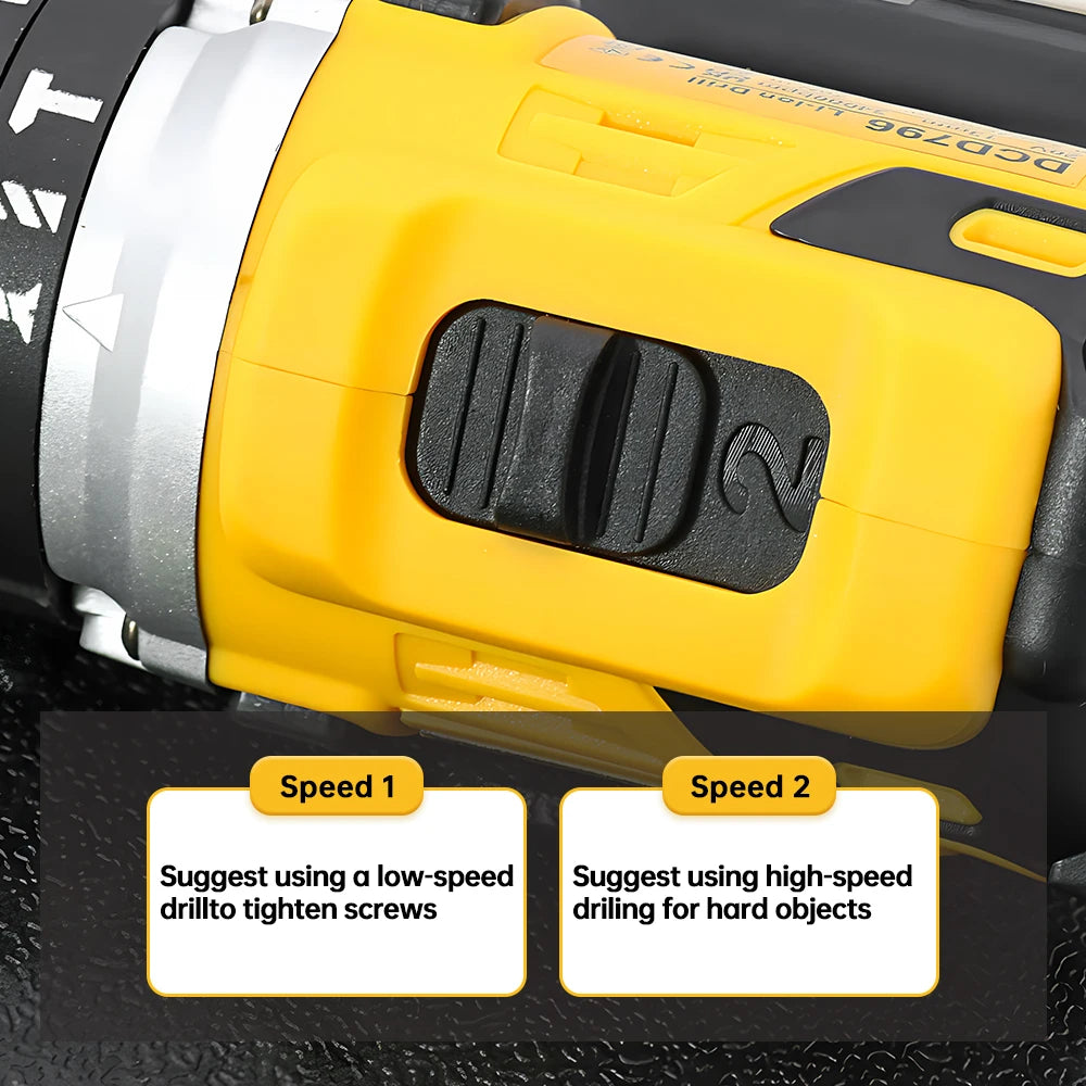 Taladro de Impacto Inalámbrico Dewalt DCD796 20V