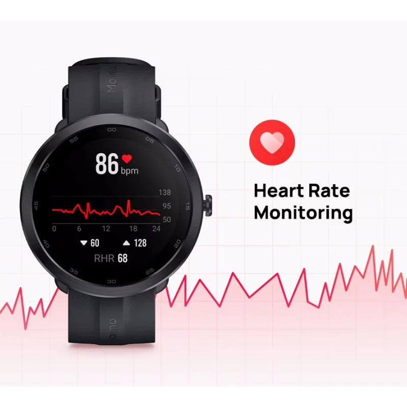 Nuevo Reloj Inteligente de 1.3 Pulgadas 2001 con Recordatorios Avanzados de Salud, Compatible con 115 Modos de Fitness, 5 ATM, 280mAh