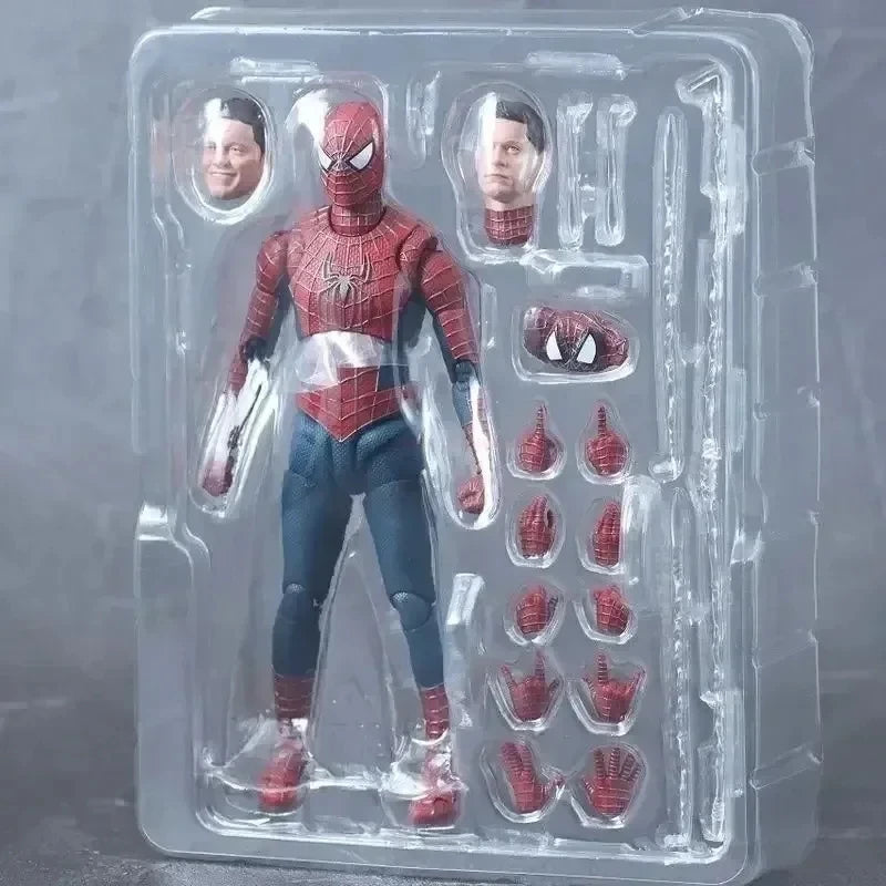 Figura de Spiderman 3 Tobey Maguire Spider-Man: No Way Home, figuras de acción de Anime, estatua de Pvc, modelo de colección, juguetes, muñeca