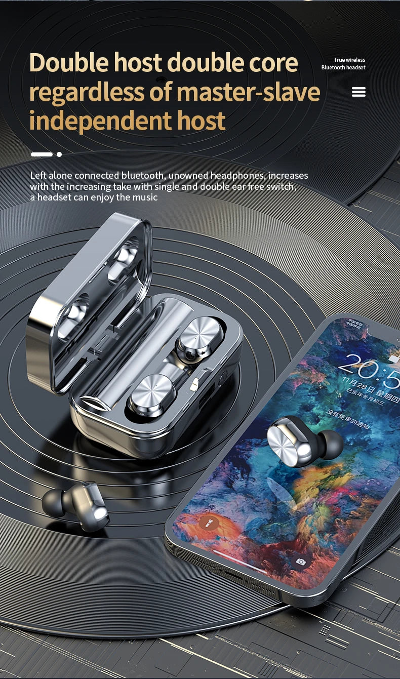 YD05 Auriculares TWS Deportivos Bluetooth 5.3