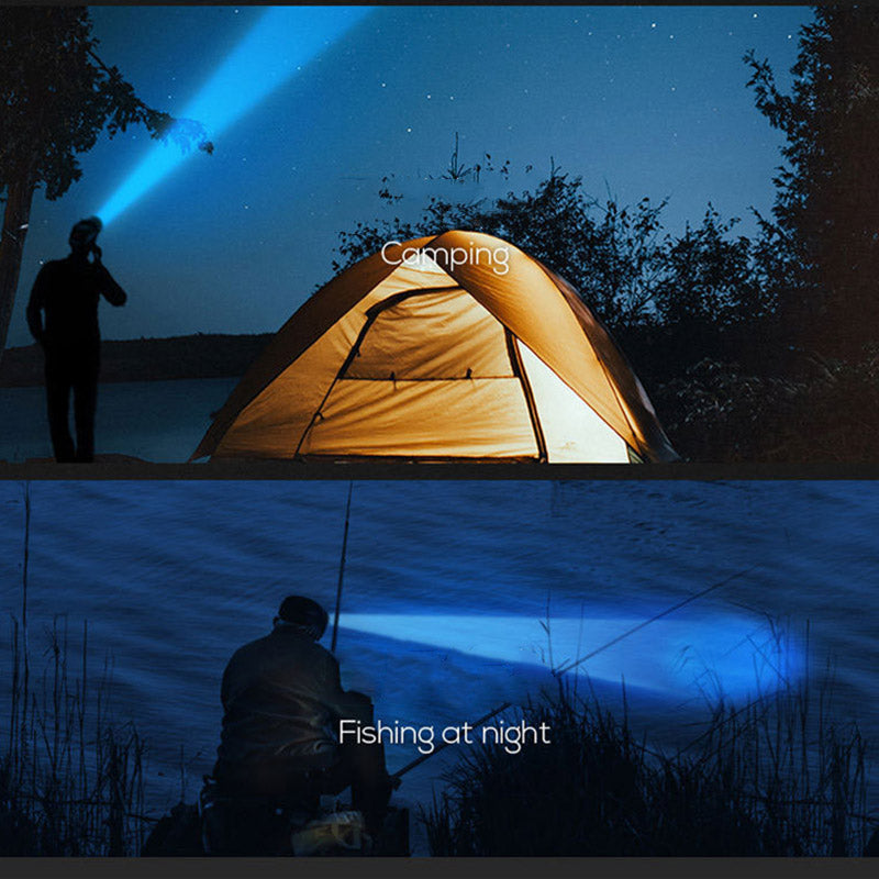 Linterna Frontal LED Recargable para Pesca