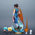 Figura de Anime Dragon Ball de 38 cm/14,96 pulgadas, Figura de Acción de Vegetto, Estatua de PVC, Adorno de Escritorio, Modelo Coleccionable, Juguetes, Regalos