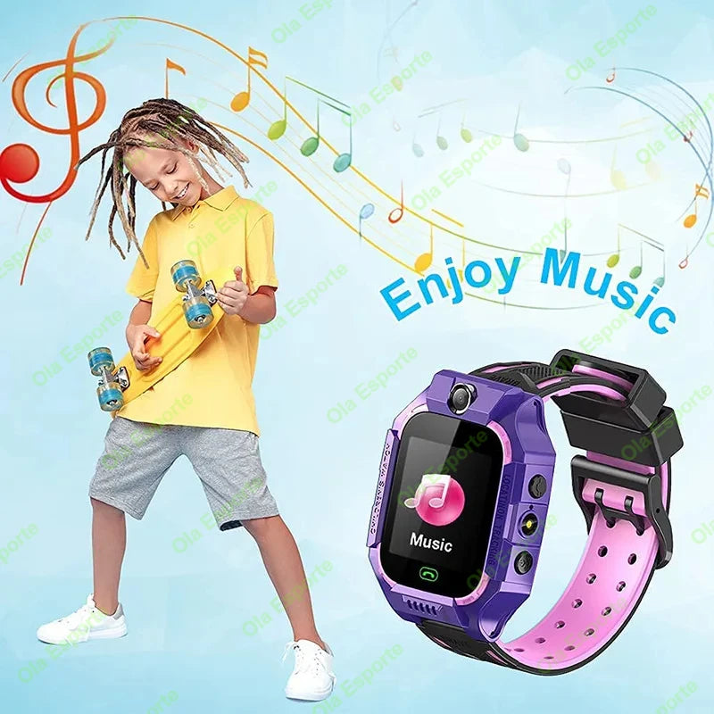 Reloj Inteligente GPS para Niños 2026, con Tarjeta SIM 2G, Llamada SOS, Cámara, Resistente al Agua, Regalo para Niños, Compatible con iOS y Android