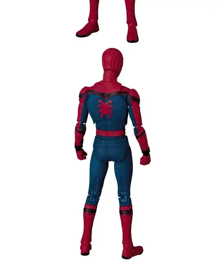 Figura de acción de Spiderman de Marvel Avengers: Homecoming, estatua con rostro intercambiable de Tom Holland, modelo de juguete coleccionable, regalo
