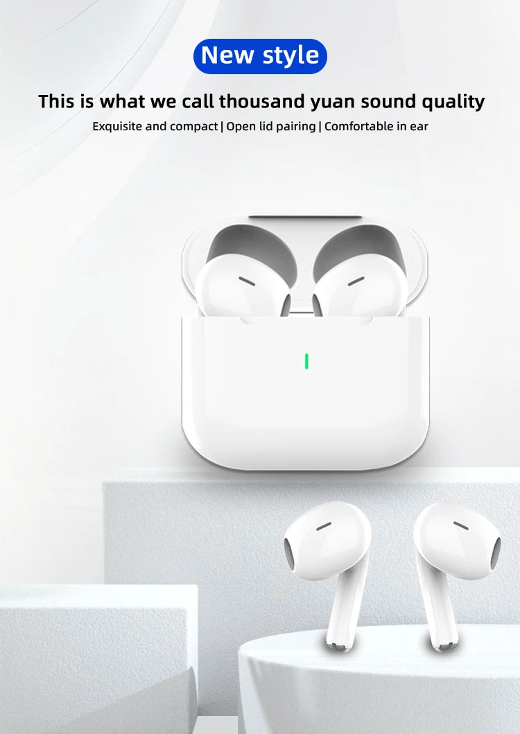 Auriculares Bluetooth TWS UEESFIT A6 con ENC y Estuche de Carga