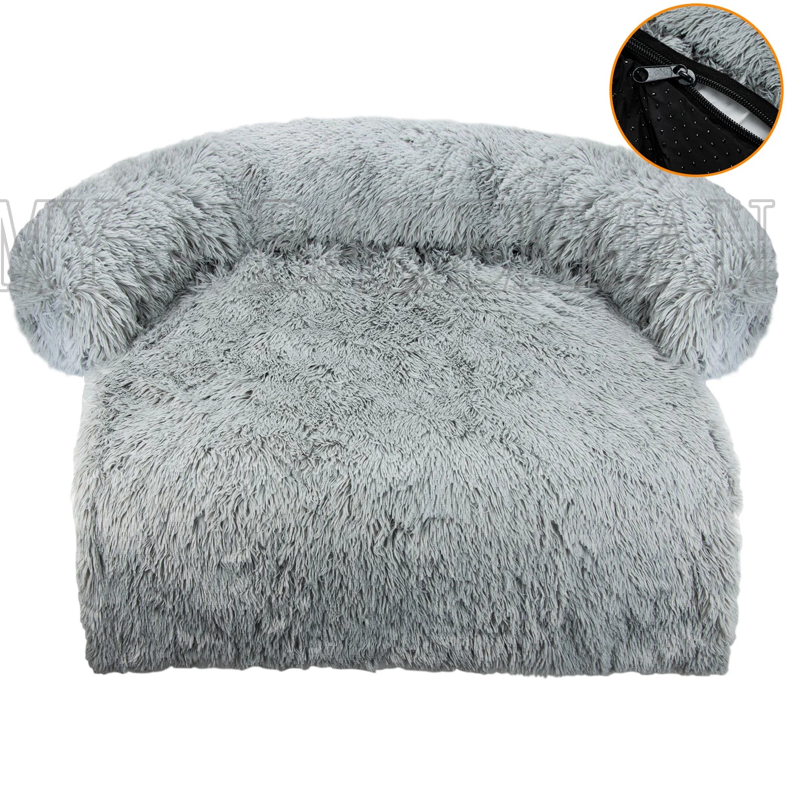 Cama Sofá para Mascotas Lavable con Nido Cálido