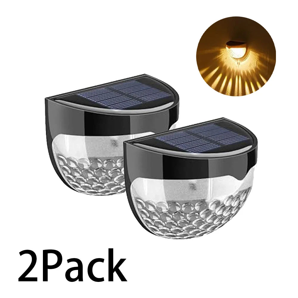 Luces Solares LED de Pared Exterior para Jardín Valla y Escaleras