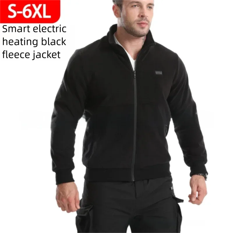 Chaqueta Polar con Calefacción Eléctrica Inteligente 8 Zonas para Hombre
