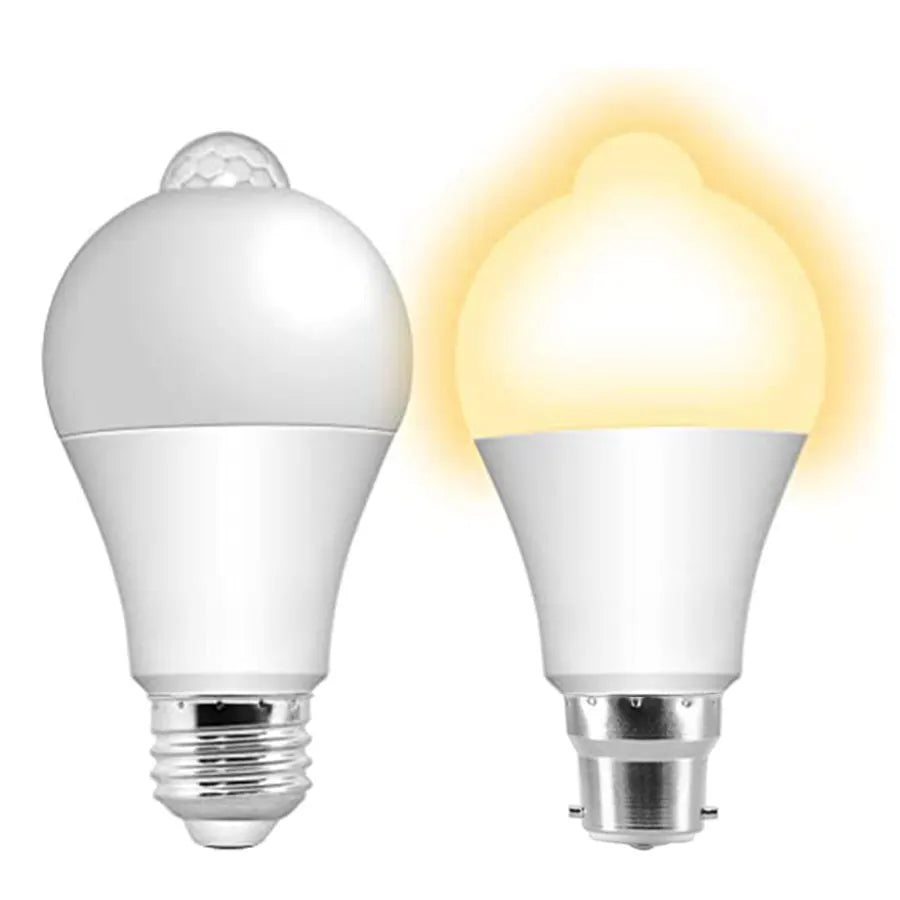 Bombilla LED con Sensor de Movimiento PIR para el Hogar