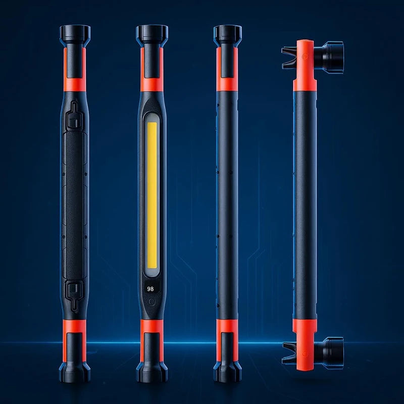 Luz de Trabajo LED Magnética para Reparación Auto