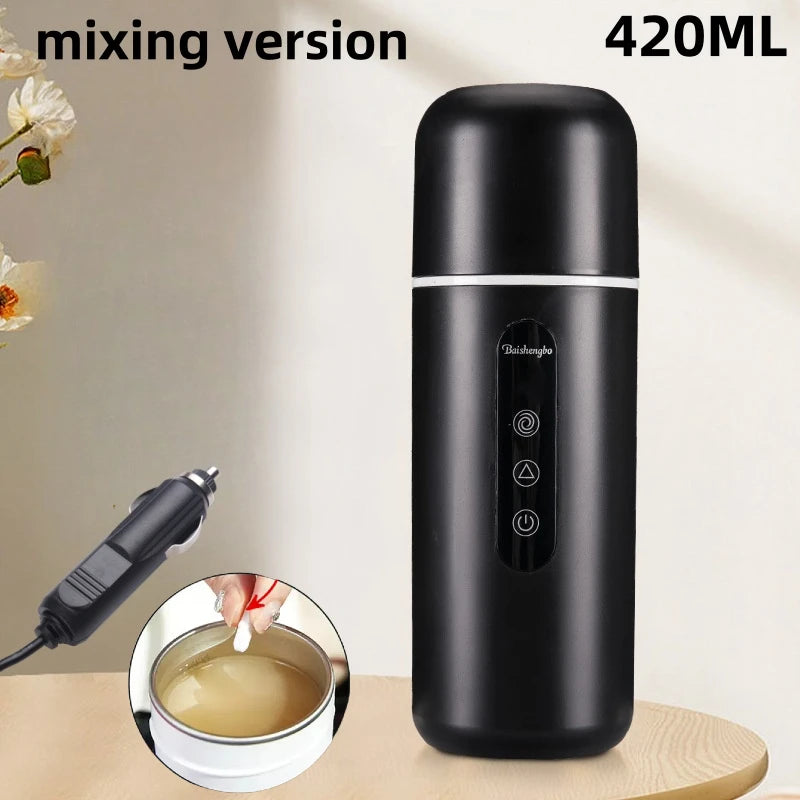 Hervidor Eléctrico Portátil 420ml Control Temp