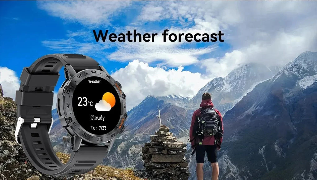 LIGE Reloj Inteligente Ritmo Cardíaco Bluetooth