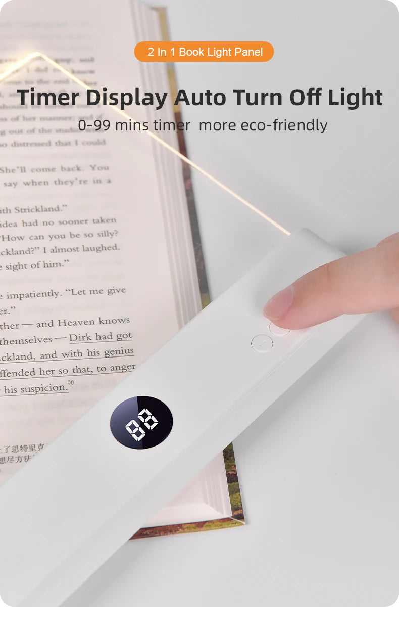 Lámpara LED de Lectura con Clip Portátil Ajustable