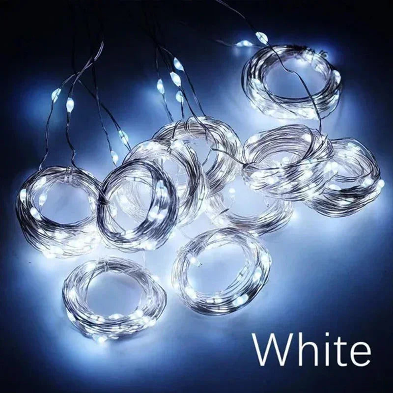 Guirnalda LED Navideña 8 Modos USB Interior y Exterior
