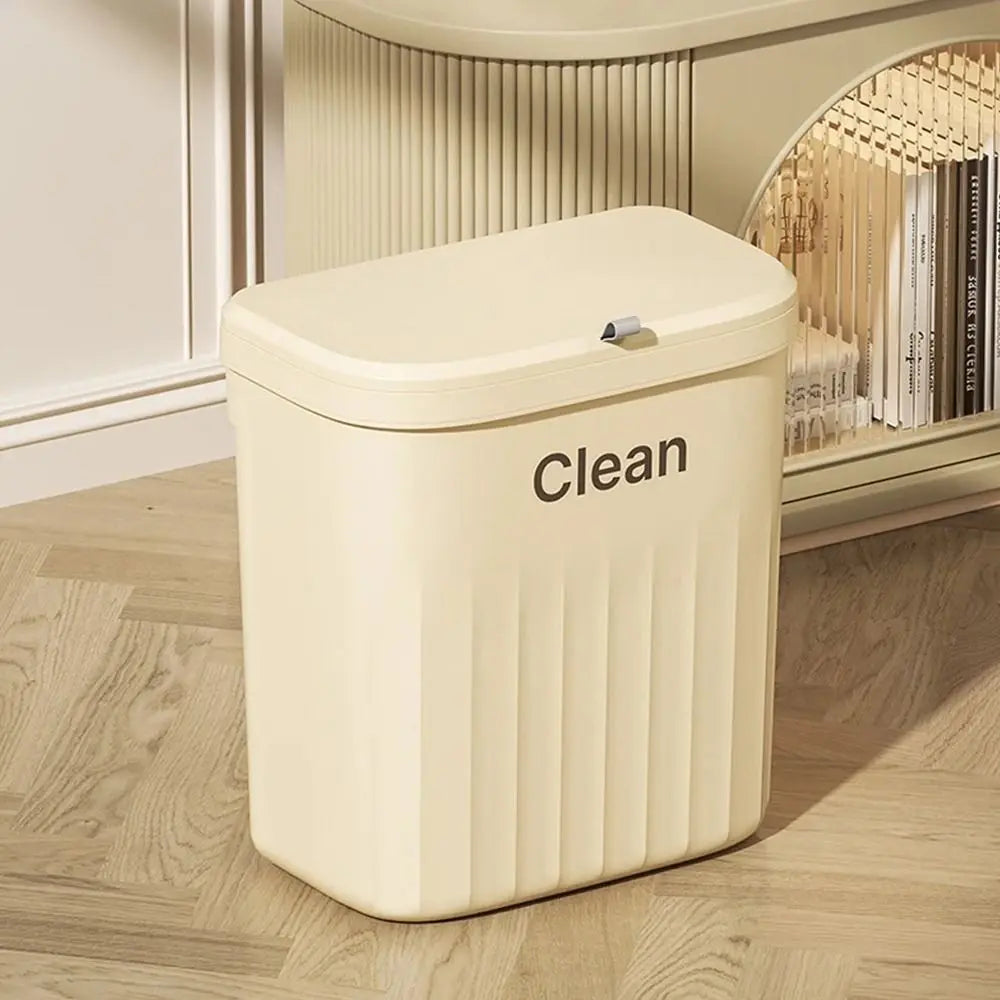 Cubo de compost para cocina con montaje bajo fregadero o en pared, con tapa