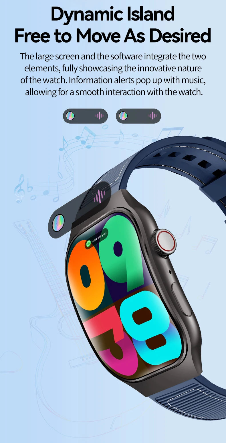 Reloj inteligente LAXASFIT con pantalla curva de 2,01 pulgadas para hombre, Bluetooth 5,3, llamada HD, múltiples modos deportivos, reloj inteligente para mujer, regalos de vacaciones