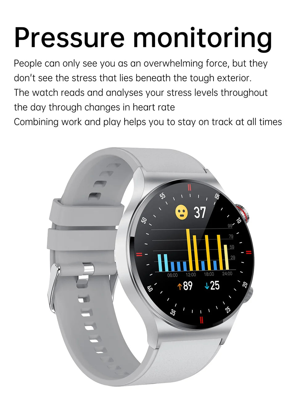 Reloj Inteligente Deportivo con Pantalla Táctil y Llamadas Bluetooth