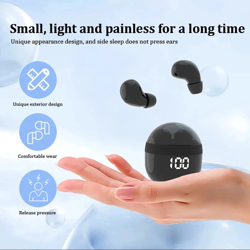 SK18 Auriculares Mini Invisibles para Dormir