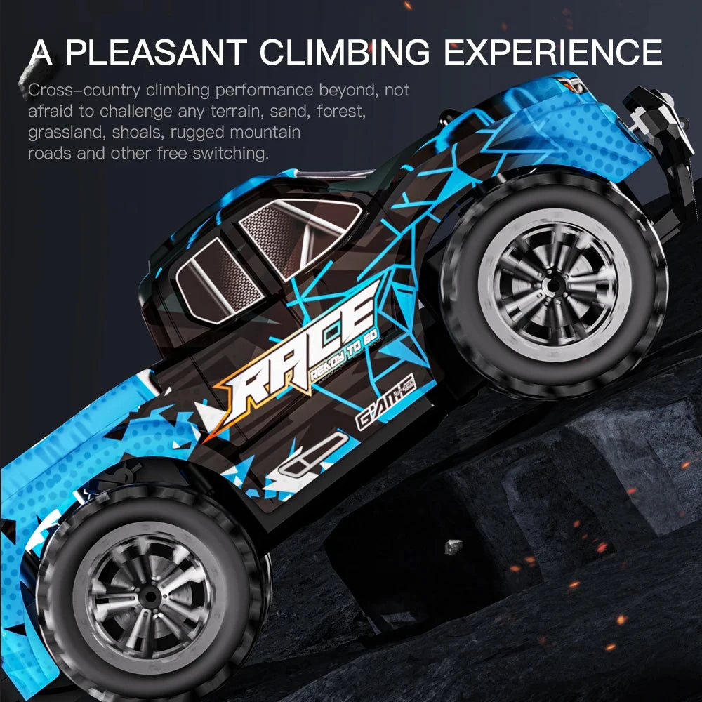 Coche RC ZWN 1:16/1:20 Todoterreno con Luz LED y Control Remoto 2.4G
