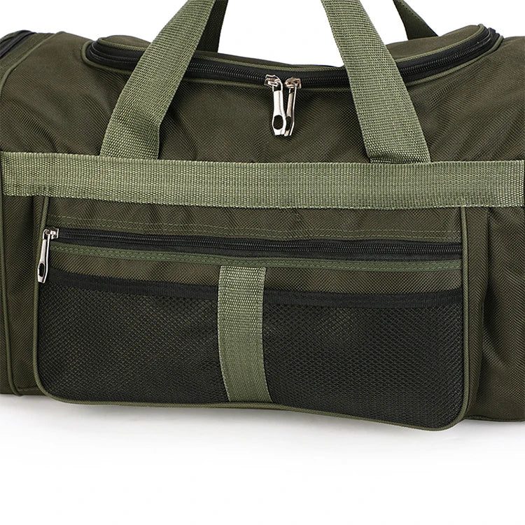 1 bolsa de almacenamiento de equipaje de gran capacidad, bolso de viaje portátil, hombro o bandolera, bolsa de fitness