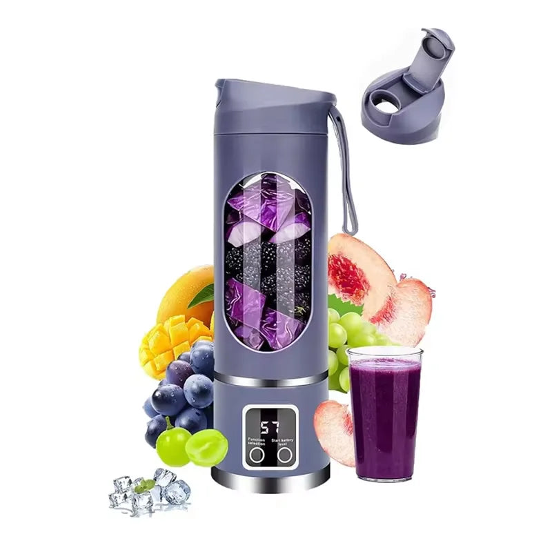 Licuadora Portátil USB para Jugos, Batidos y Milkshakes