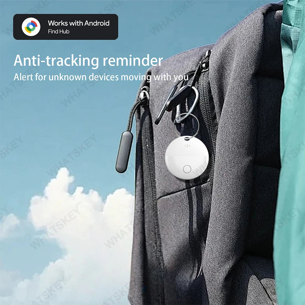 Rastreador GPS Android para Hogar Inteligente, Compatible con Google Find My, Recargable, Etiquetas de Localización, Rastreador GPS Android para Coche y Ciclismo