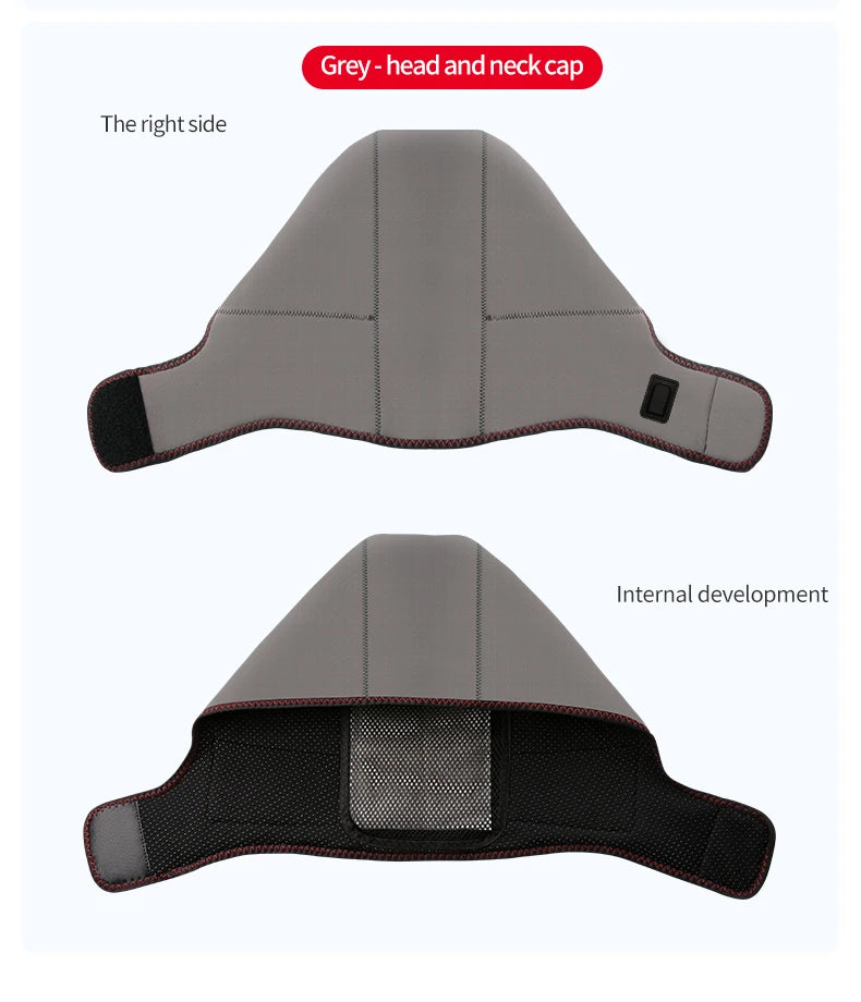 Masajeador Eléctrico de Cabeza con Calor y Vibración