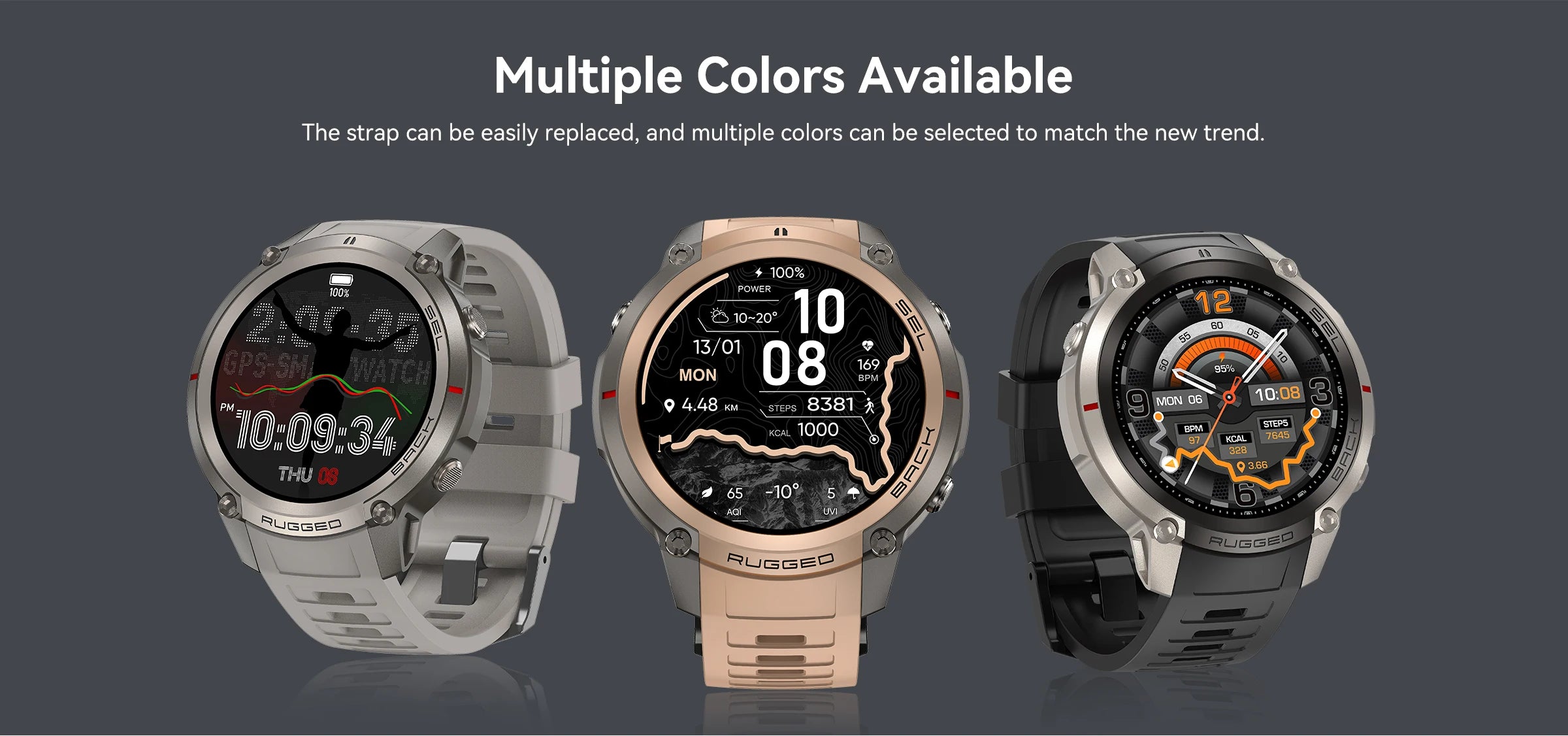 Reloj Inteligente GPS 1.43 Mapa Sin Conexión