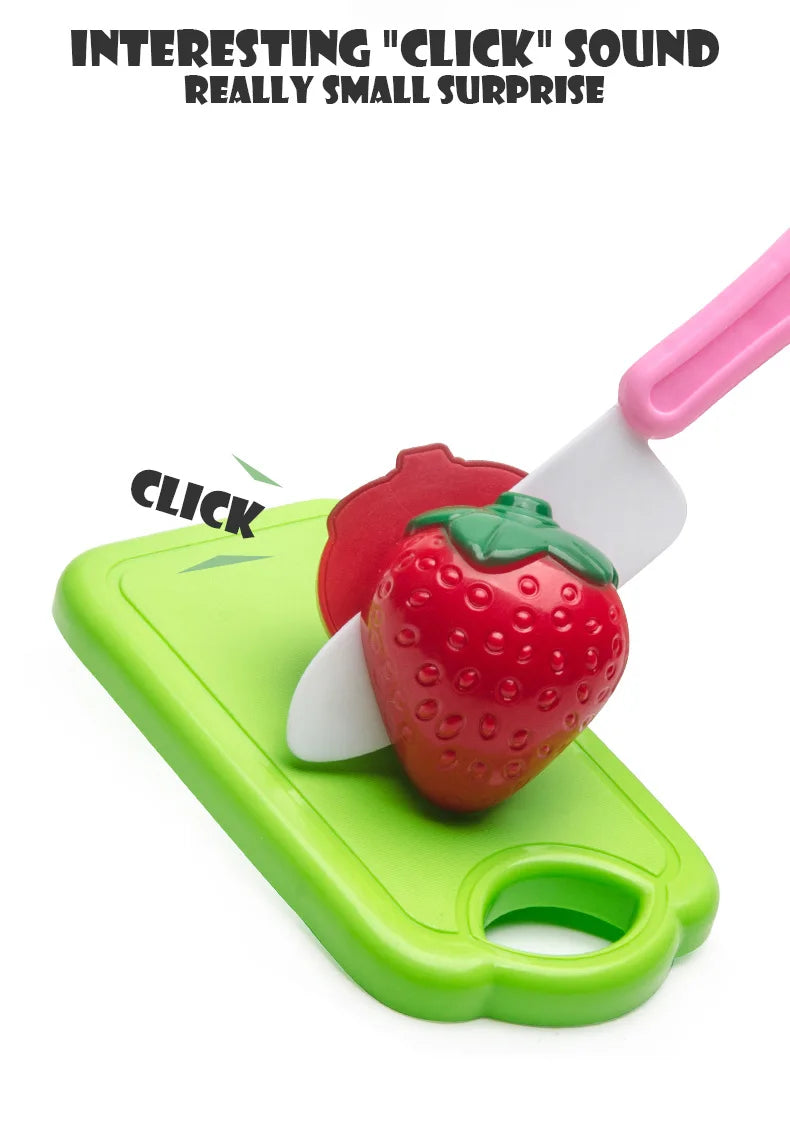Juego de Corte de Frutas y Verduras para Niños Set de Cocina