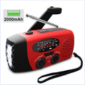 Linterna de Camping Solar con Radio AM/FM y Dinamo