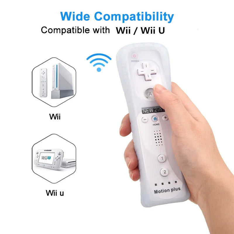 Control Inalámbrico con Nunchuck para Nintendo Wii Motion Plus